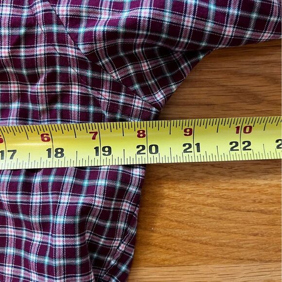 Ralph Lauren Mens Button Down Shirt Long Sleeves Plaid Red/Mullticolor Size M - Picture 7 of 8